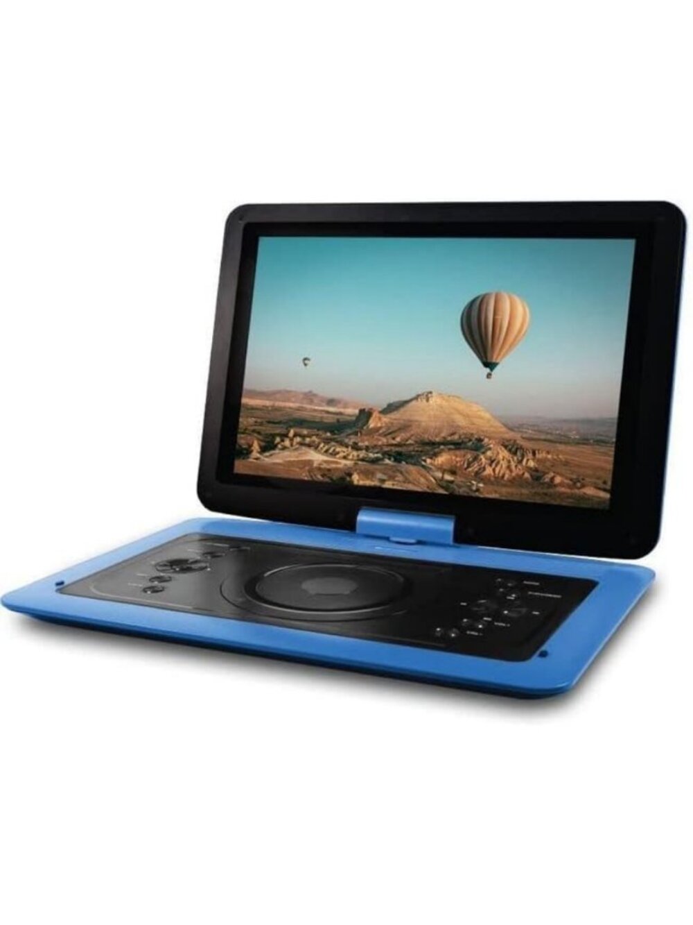 14” Portable DVD Player with Headphones, Remote & Carrying Case - Travel Ready!